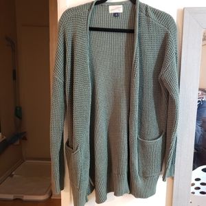 Olive colore cardigan